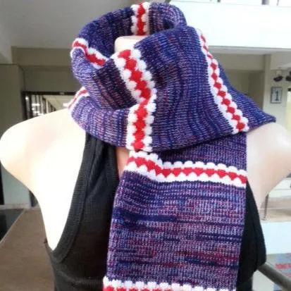 Hand made Woolen Hand knitted scarf