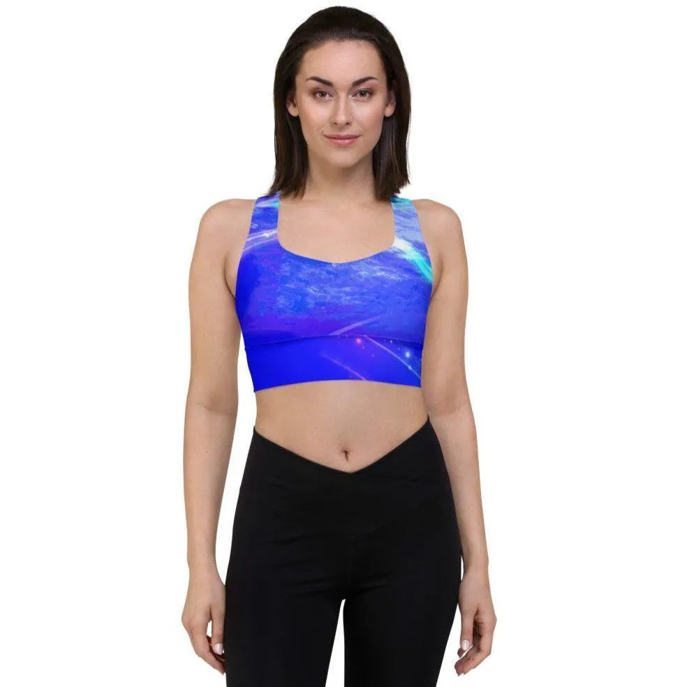 Hawai'i Dolphins Longline Sports Bra
