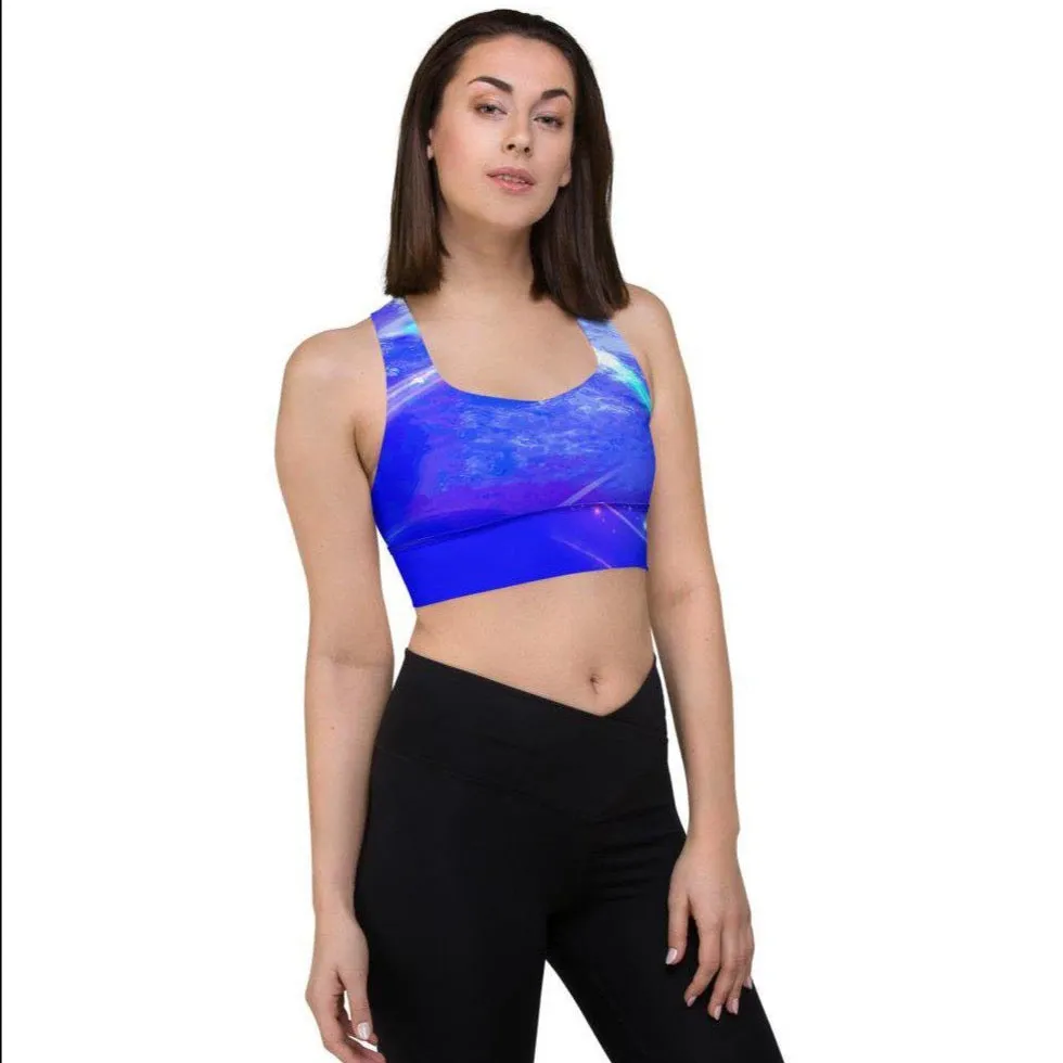 Hawai'i Dolphins Longline Sports Bra