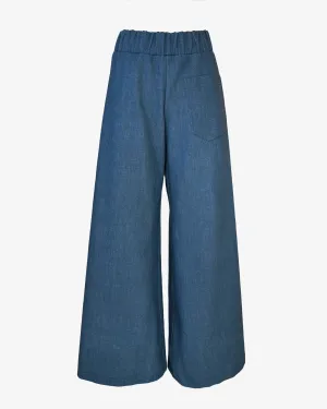 Hepburn Trousers | French Blue Denim