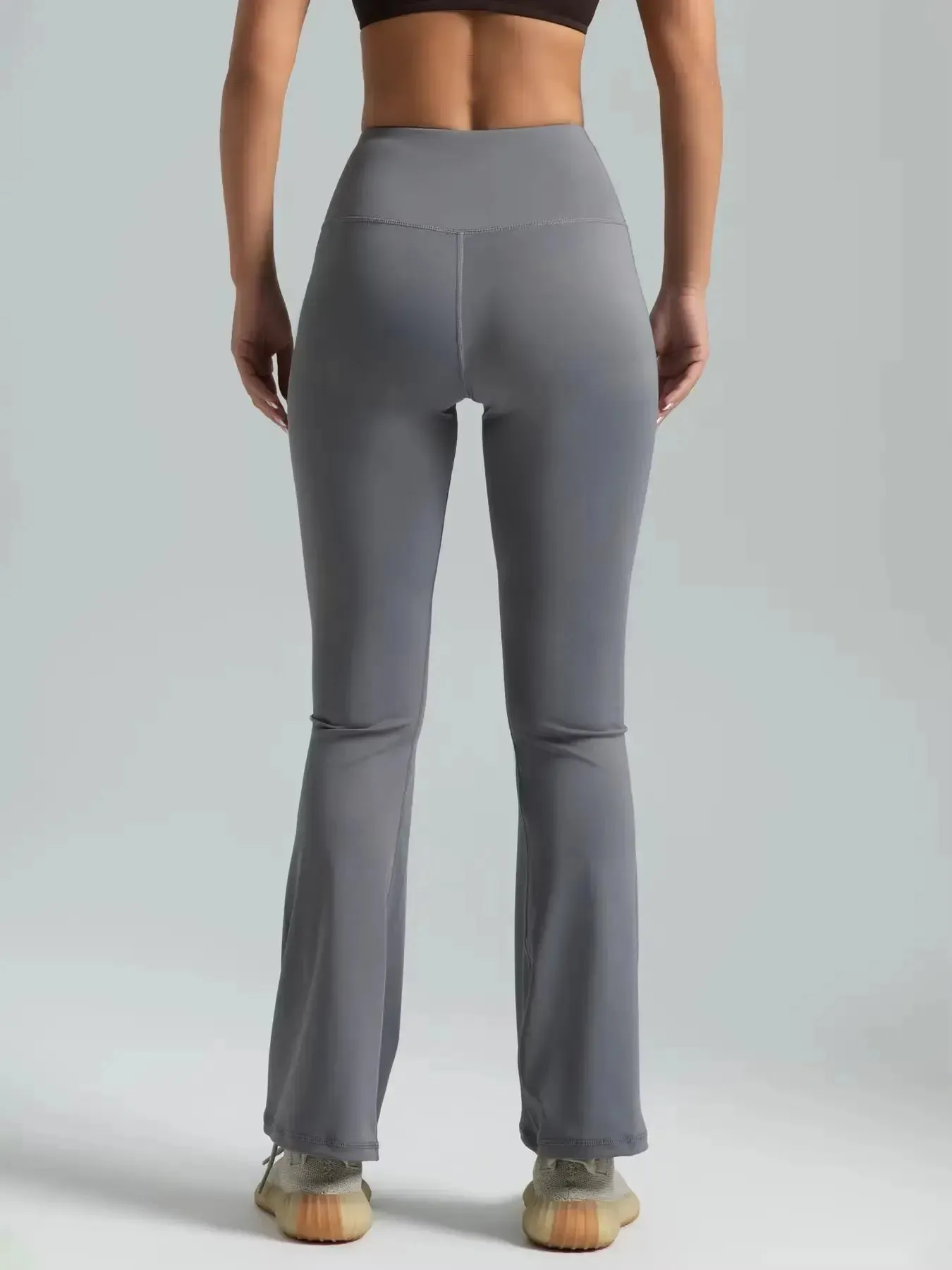 High-Waisted Leggings Women Elastic Waist XL Sports Gym Pants