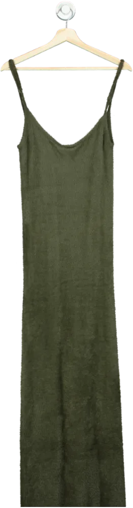 House of CB Khaki Fayette Slinky Knit Dress M