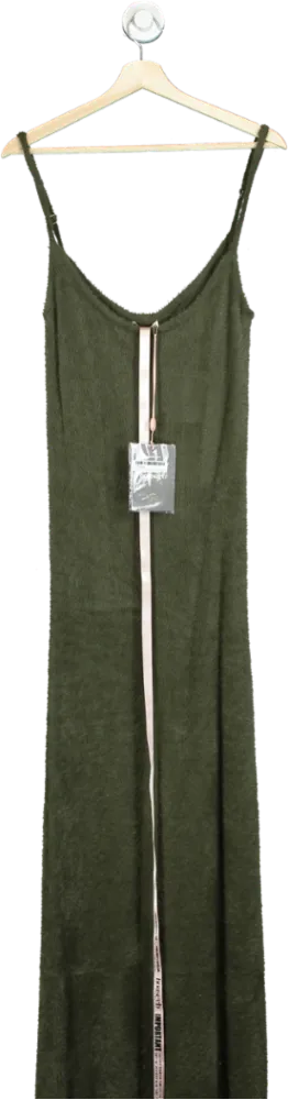House of CB Khaki Fayette Slinky Knit Dress M