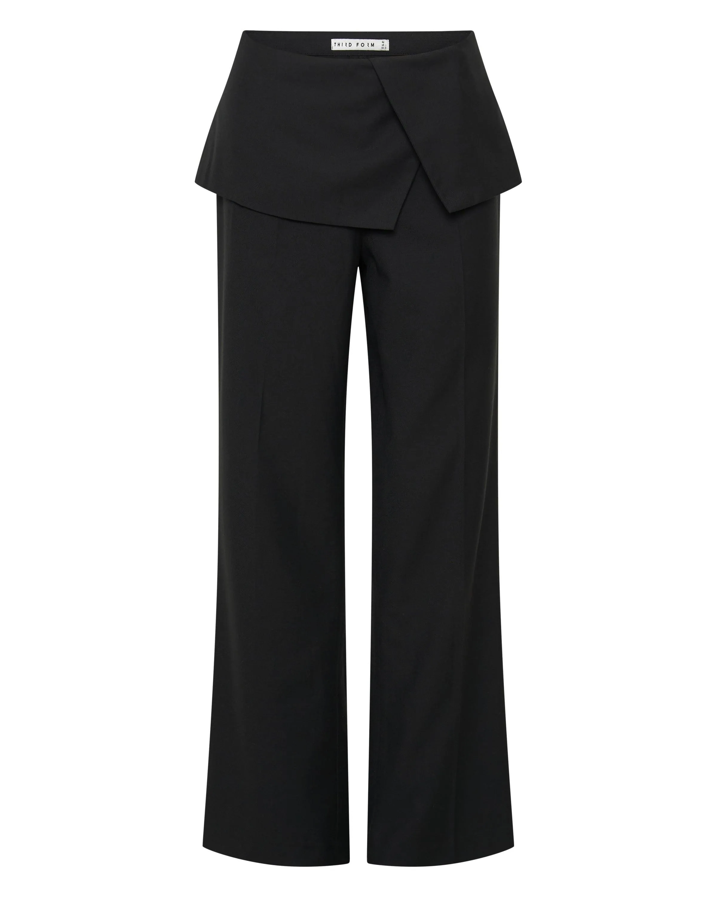 IN THE FOLD TROUSERS | BLACK