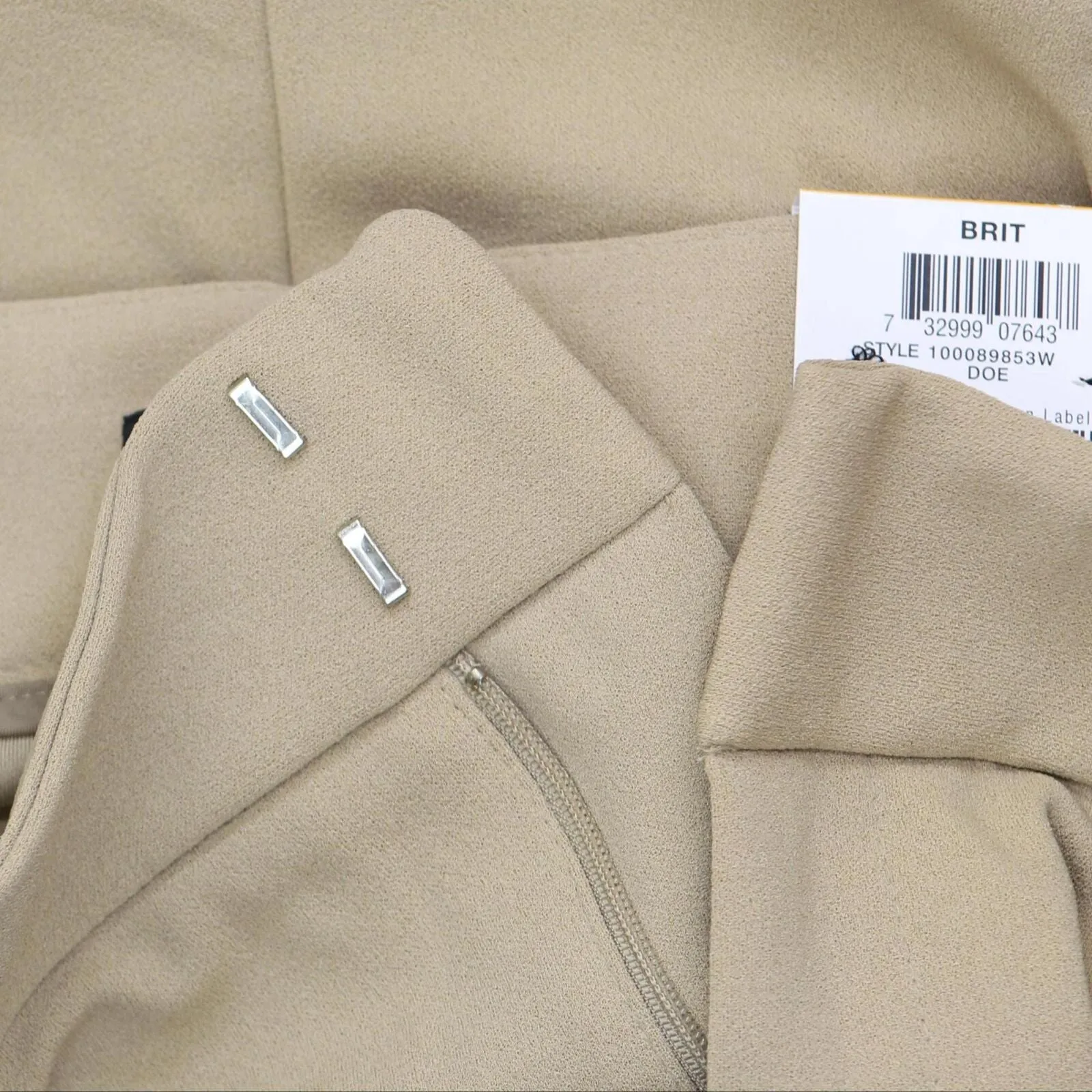 Inc International Concepts Plus Size Utility-Pocket Wide-Leg Pants Brown 24W