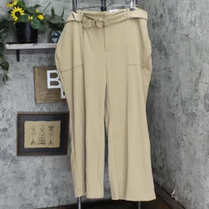 Inc International Concepts Plus Size Utility-Pocket Wide-Leg Pants Brown 24W