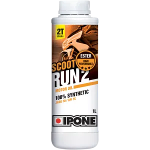 Ipone Scoot Run 2 100% Synthetic Oil - 2T 2-Stroke