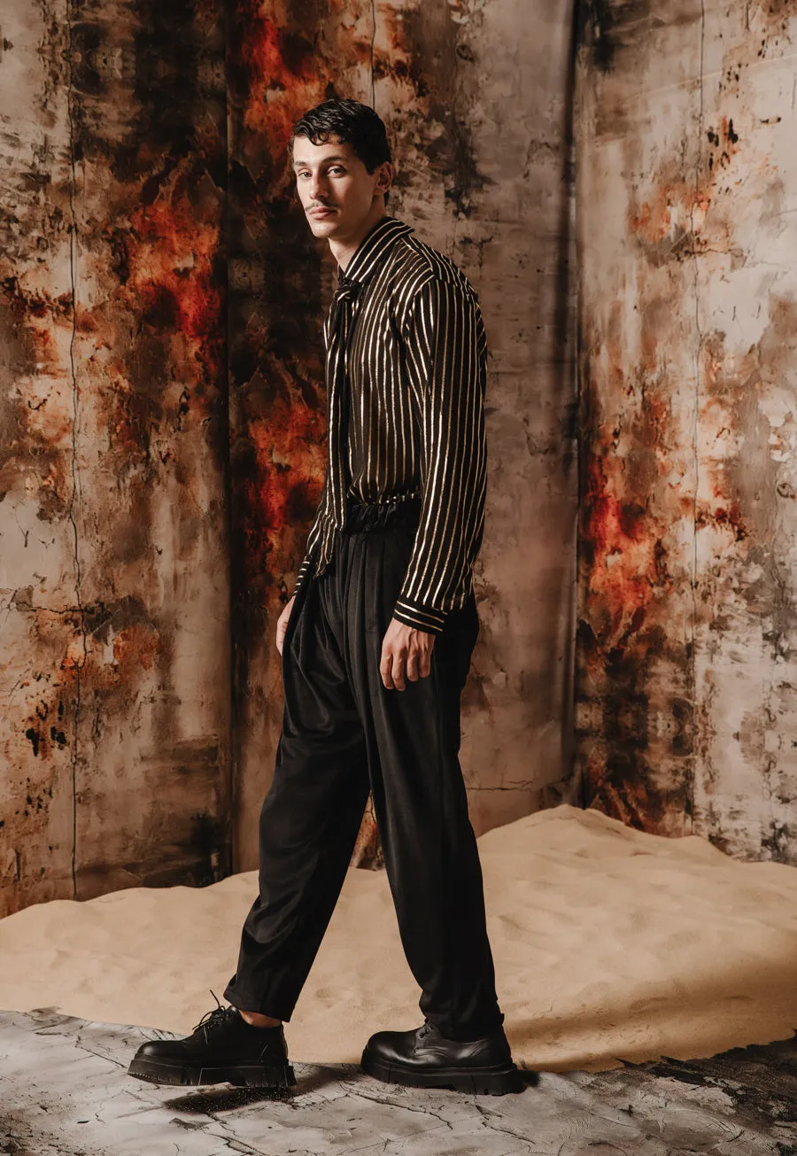 Jacopo Pants Velvet Black