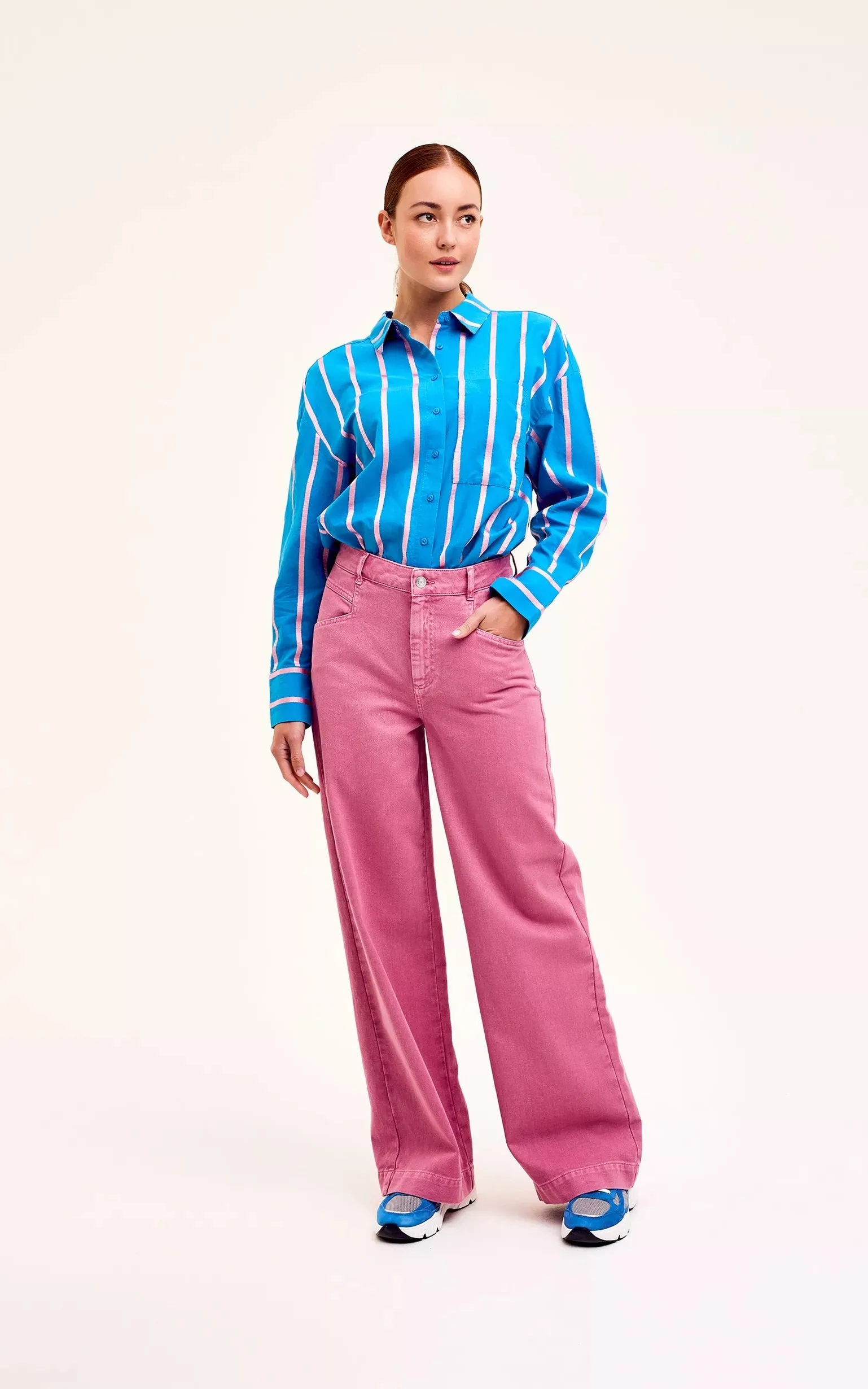 Jake Lange Jeans Roze