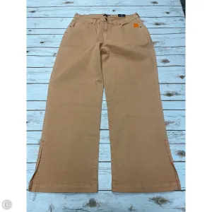 Jeans Wide Leg By Fashion Nova In Orange, Size: 14