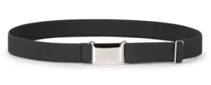 Kids Toddler Belt Made in USA Elastic Adjustable Stretch Boys Belts With Silver Square Buckle