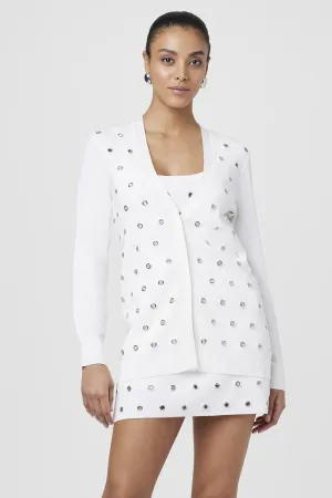 Kristina Grommet V-Neck Cardigan