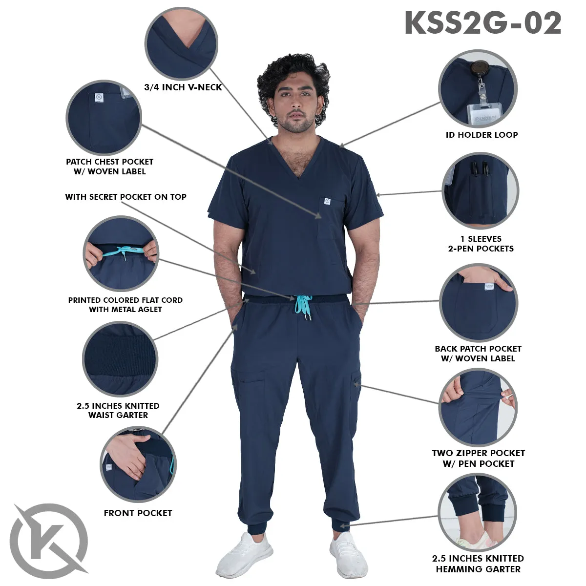 KSS2G-02 Invisible Pocket Top