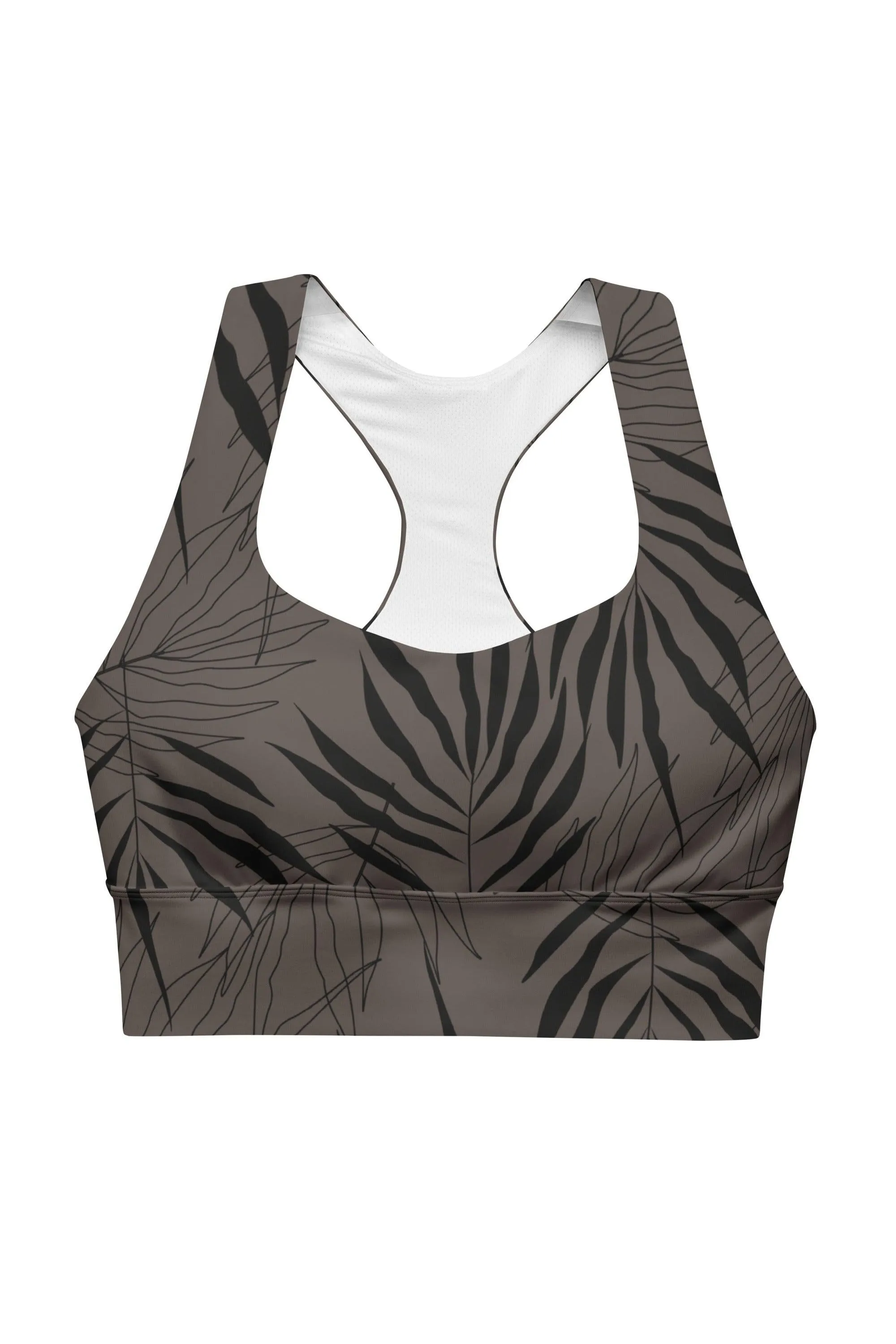'Ōkupu Longline sports bra