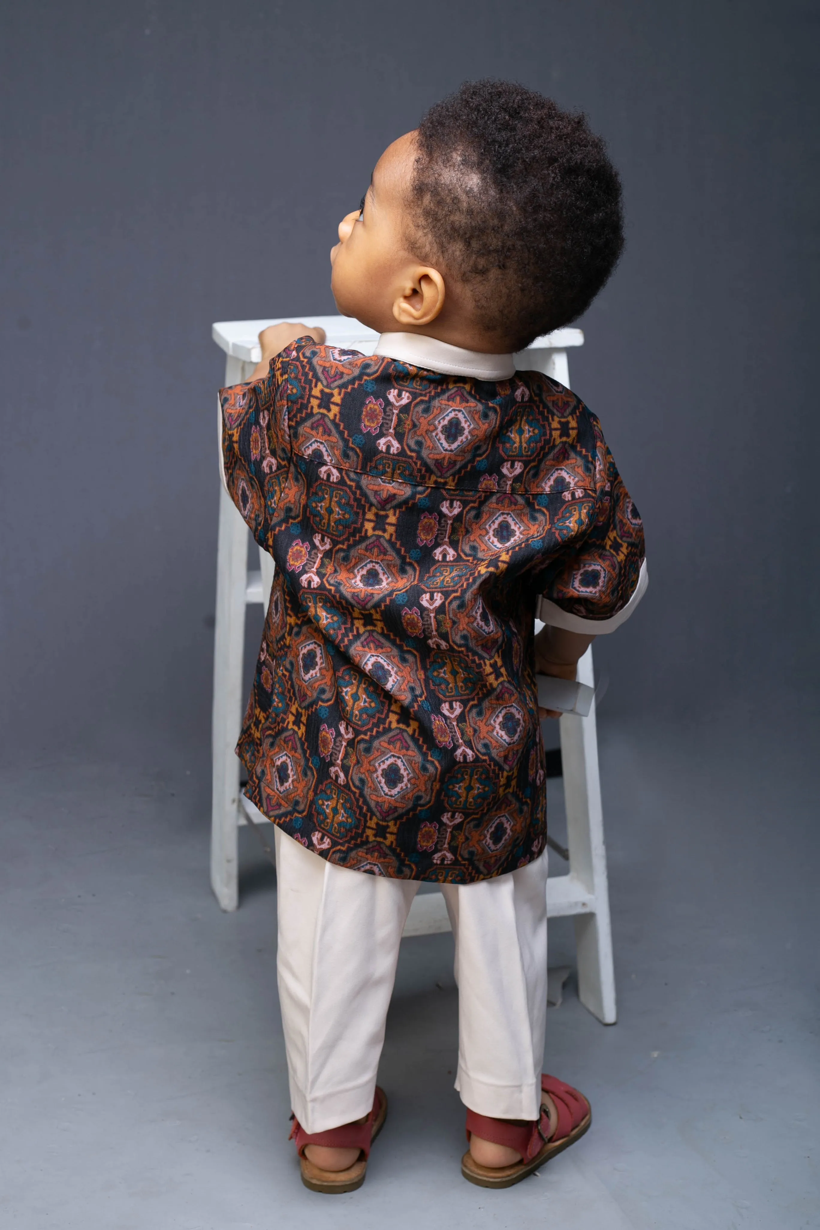 Kwasi boys shirt and Trousers set