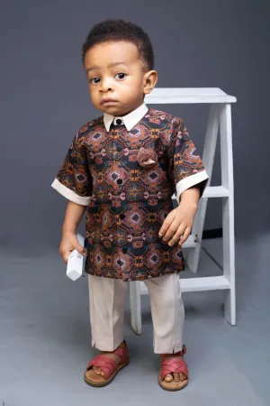 Kwasi boys shirt and Trousers set