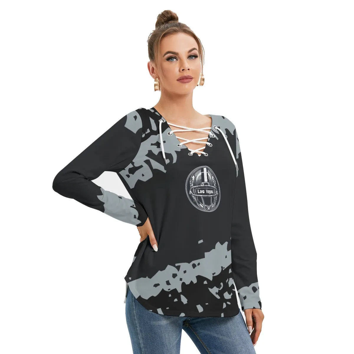 Las Vegas Women's Shoestring Sweatshirt