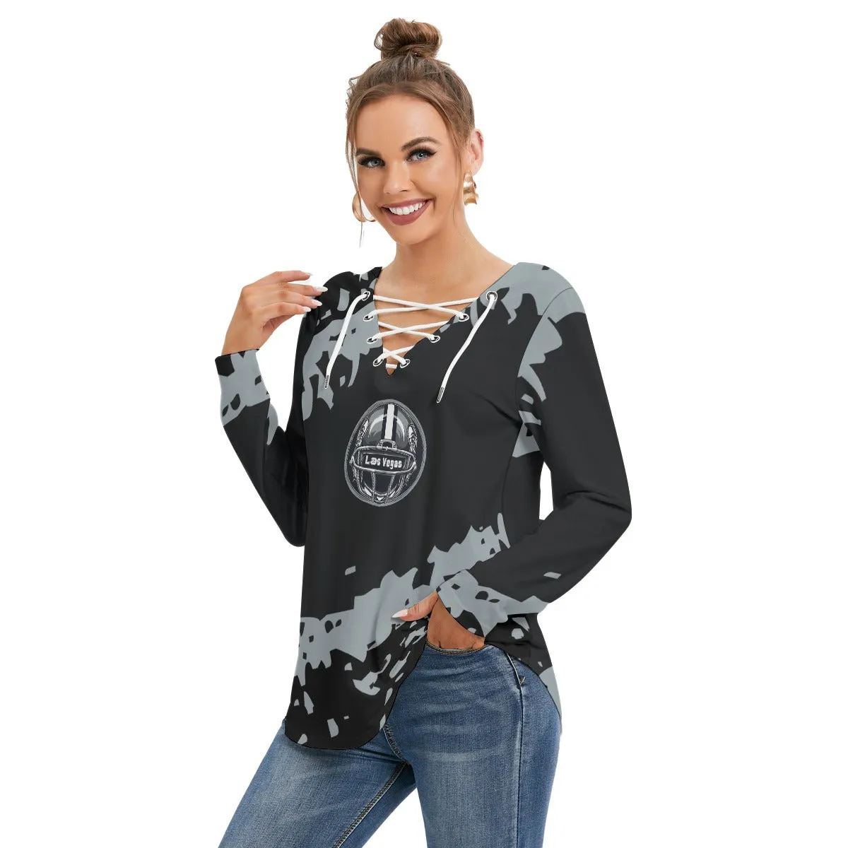 Las Vegas Women's Shoestring Sweatshirt