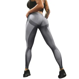 leggings Women's Leggings Fitness High Waist Elastic Women Workout Pants High Size S-XL DM#6
