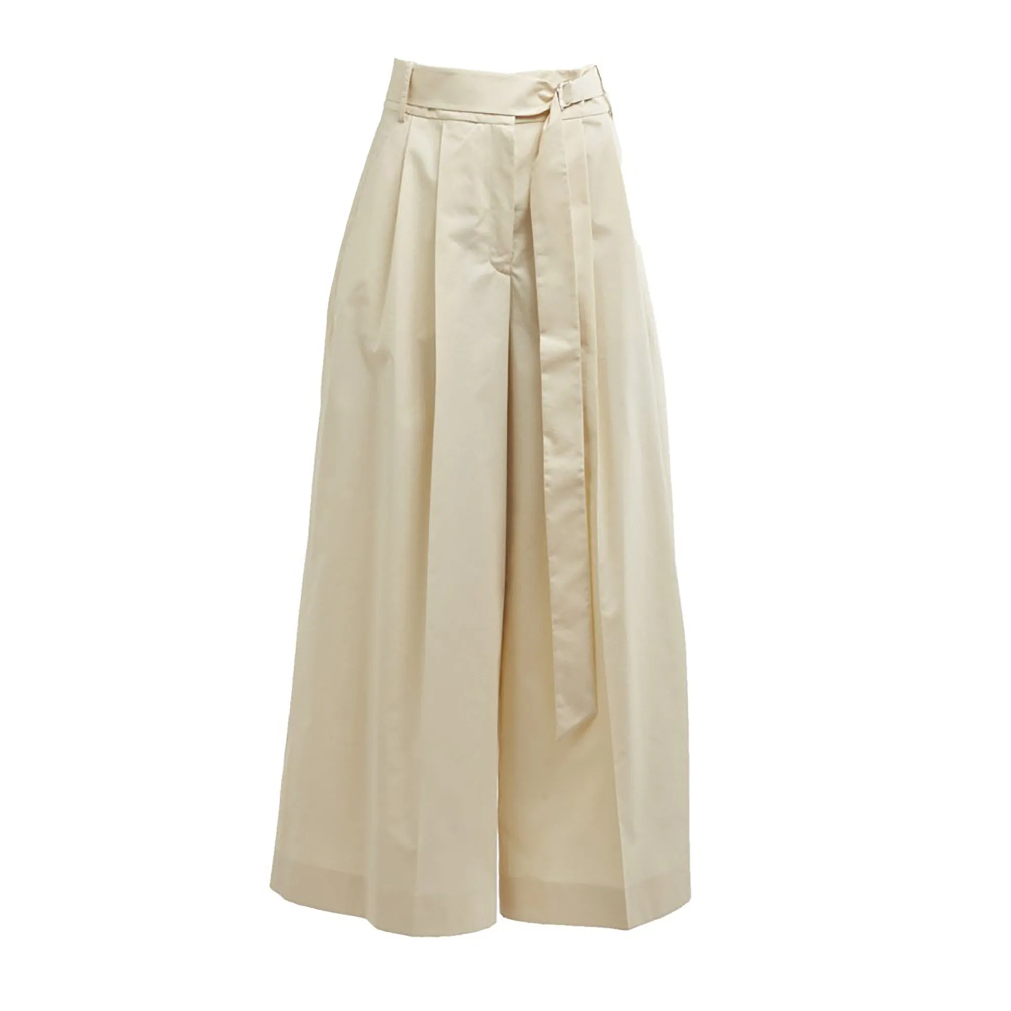 Leni Wide-leg Pants (White)