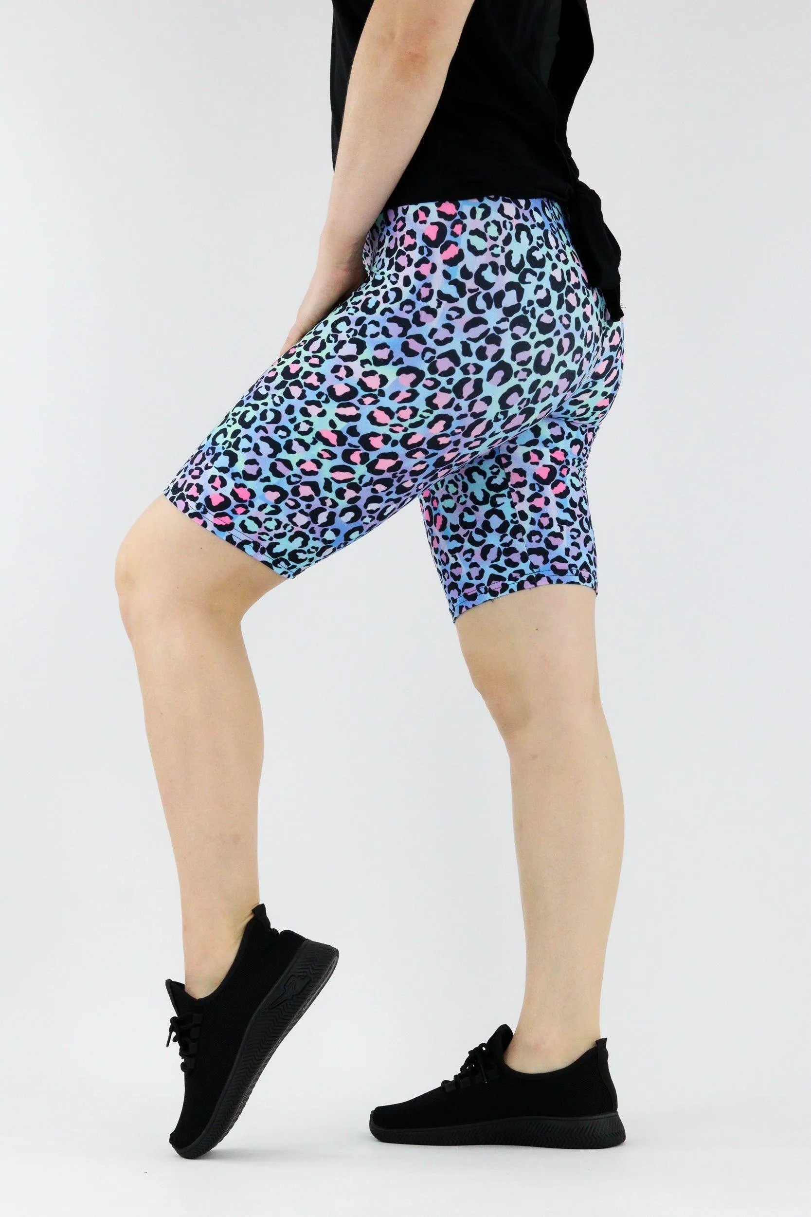 Leopard Sherbert - Casual - Long Shorts