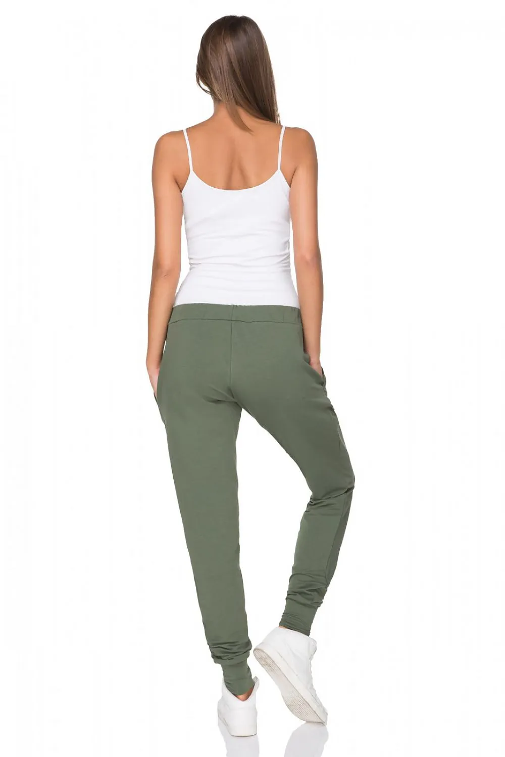 Luxurious Loose-Fit Cotton Trousers
