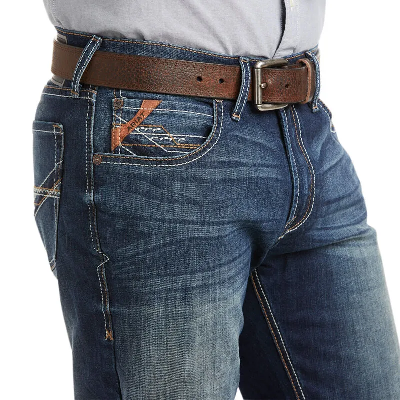 M5 Men's Straight TekStretch Tyler Stackable Straight Leg Jean | 10037967
