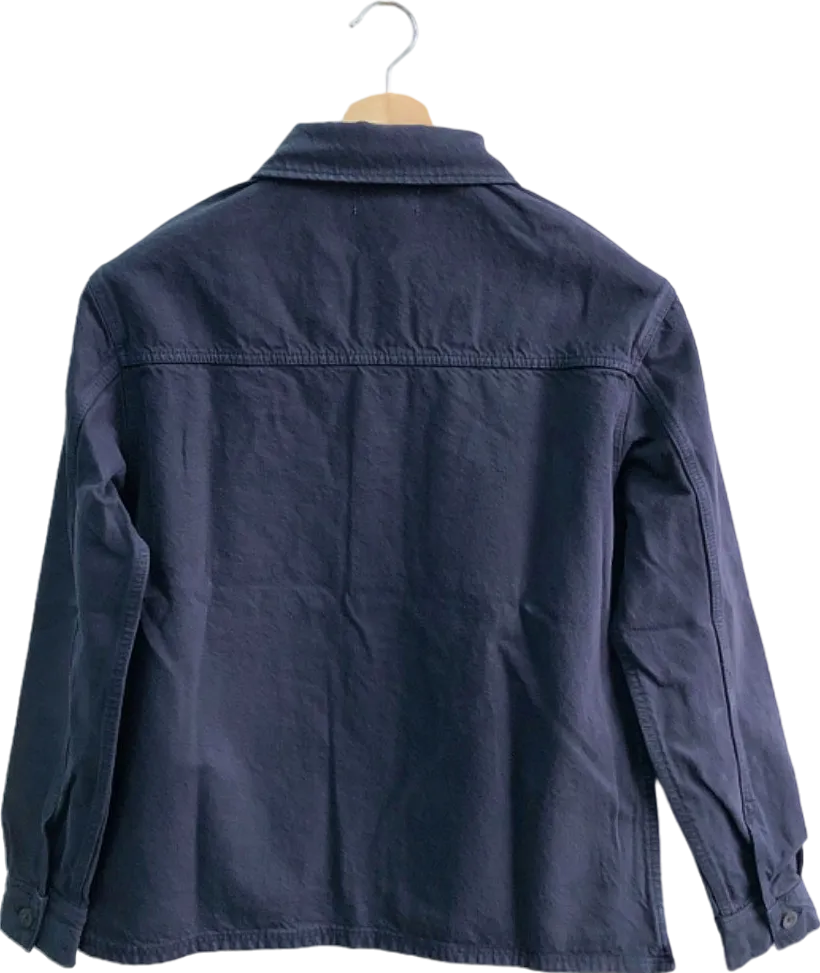 Mango Navy Mix Teen Boy Casual Shirt S