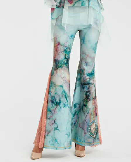 Marble flare Bottoms