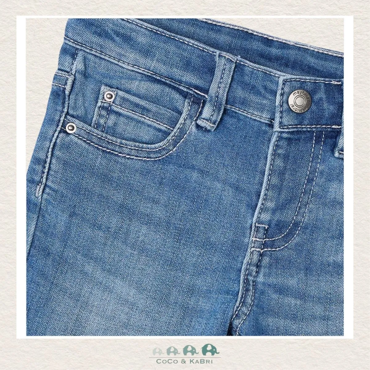 Mayoral Boys:  Basic slim fit trousers
