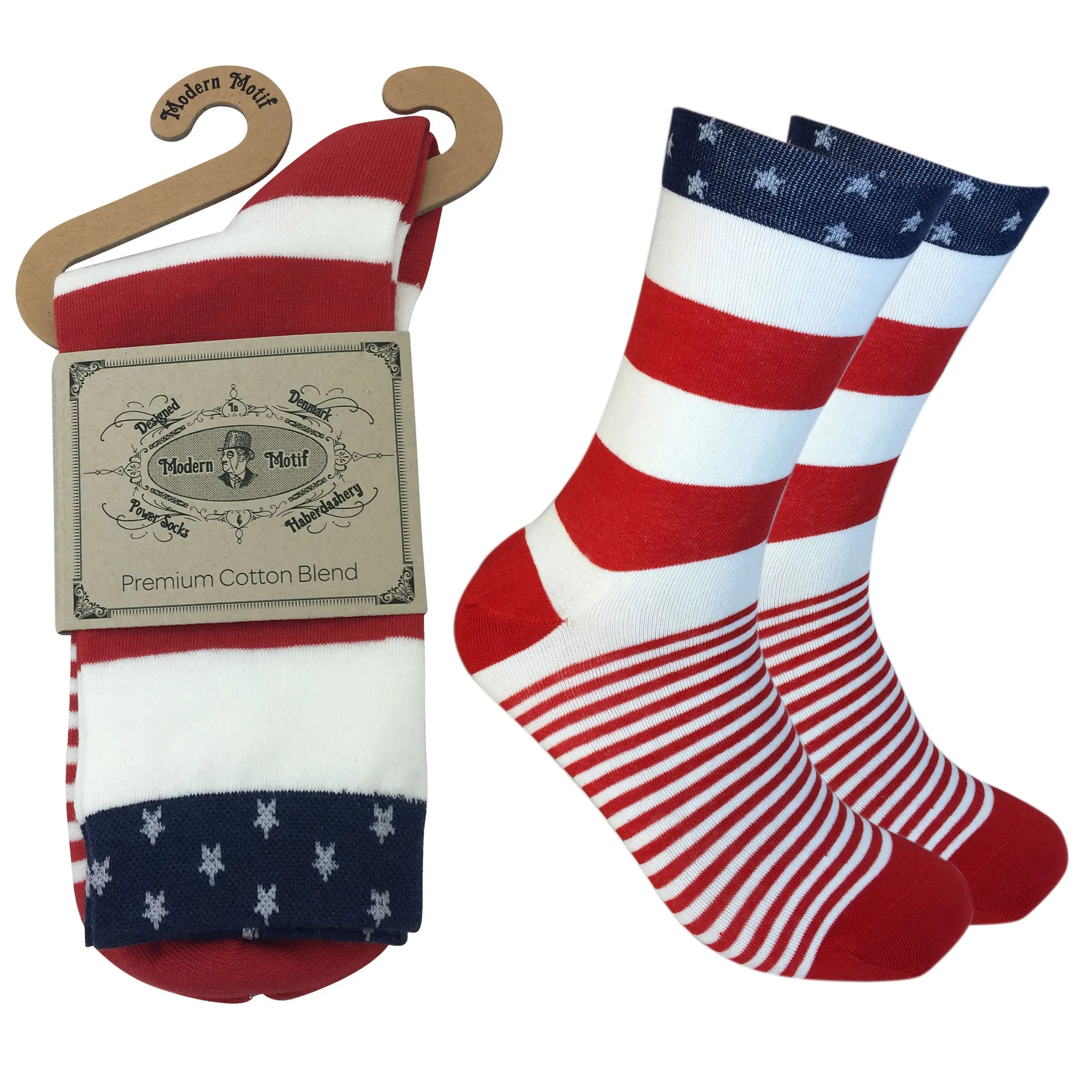 Mens Colorful Cotton Fun Casual Fashion Stripe Socks Collection-Single Pairs