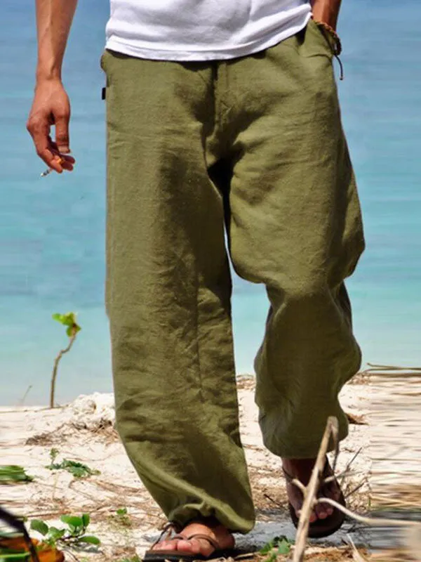 Men's Cotton Blend Casual Pants