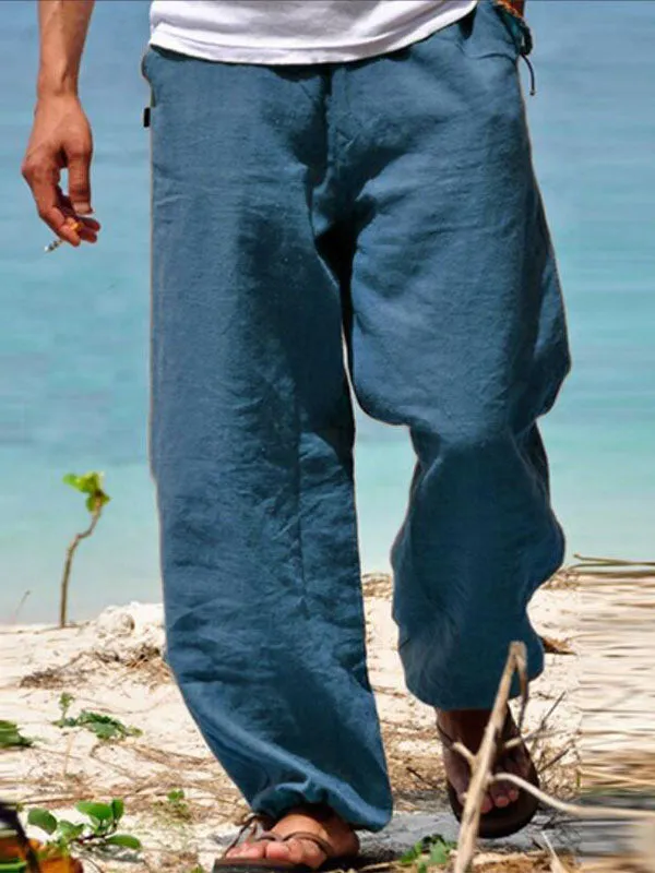 Men's Cotton Blend Casual Pants