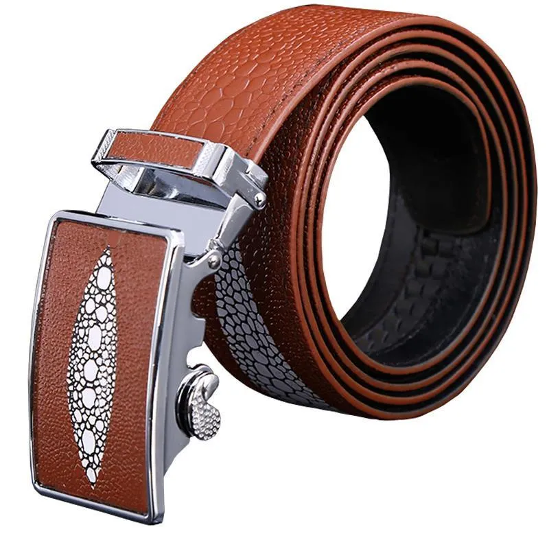 Men's Leather Fashion Auto Belt!