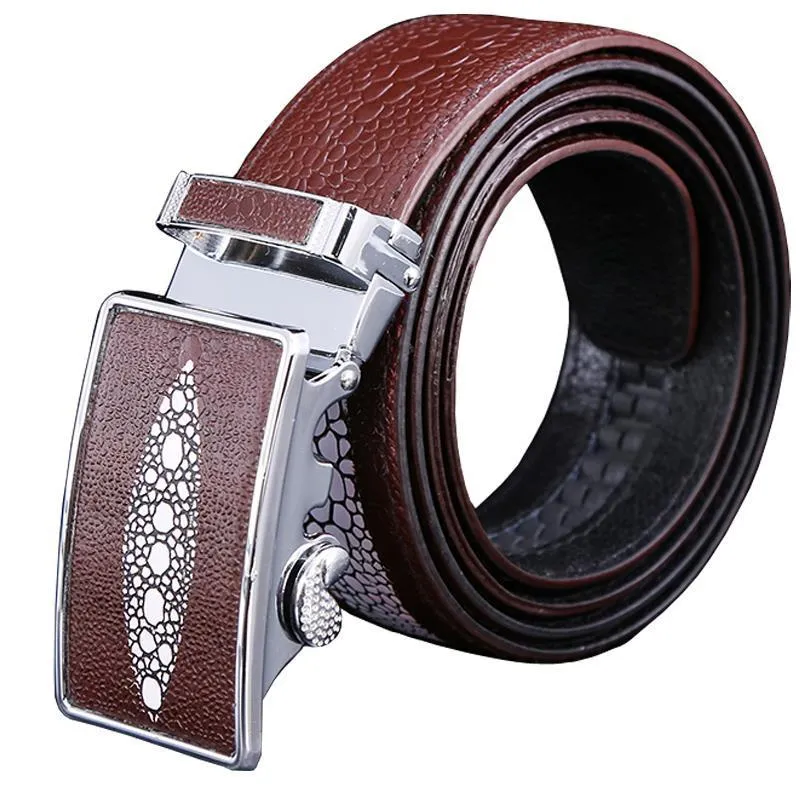 Men's Leather Fashion Auto Belt!