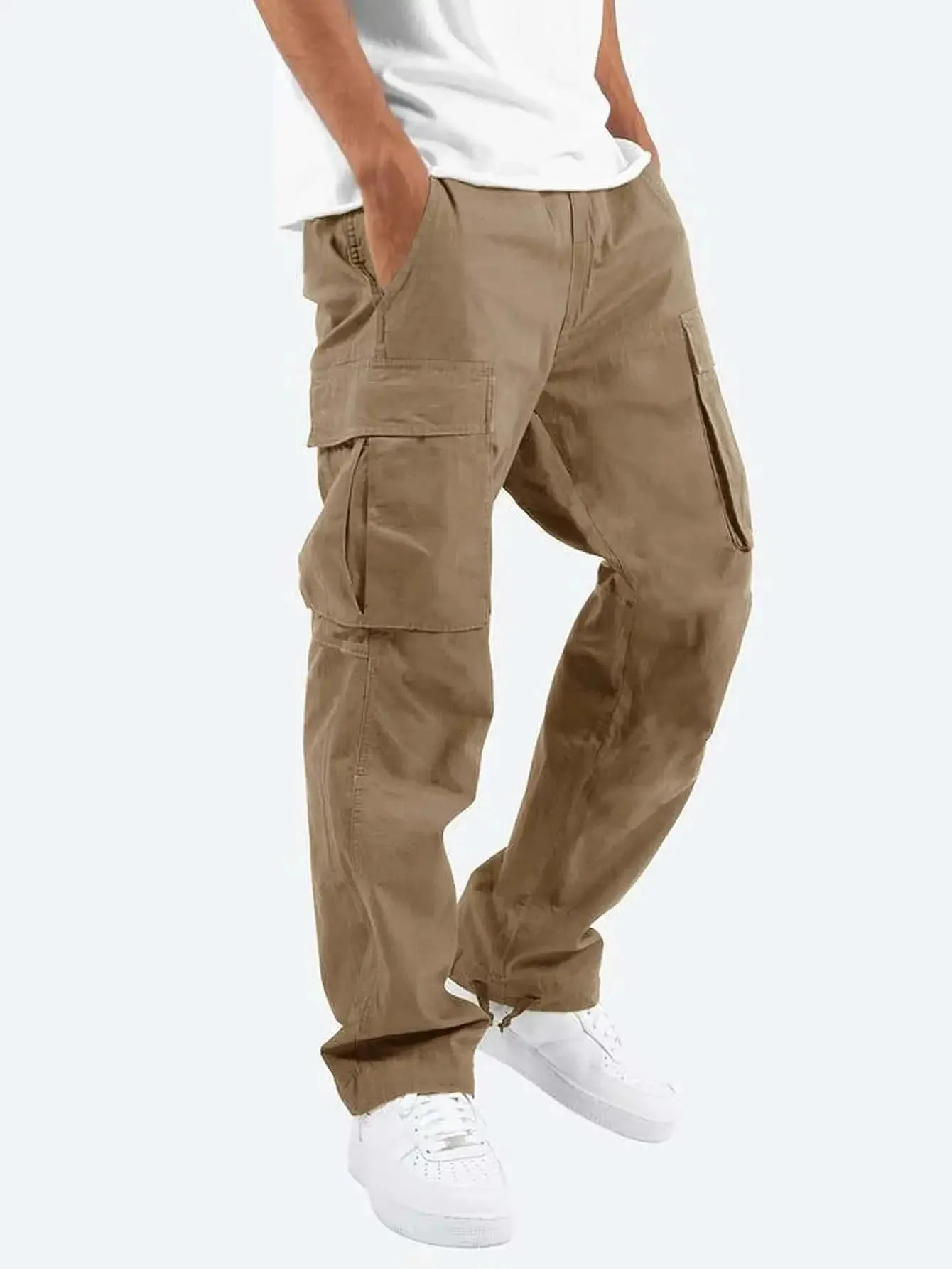 Men's Multi-Pocket Casual Pants