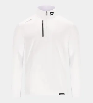 MEN'S ULTRA BLEND GOLF MIDLAYER 1/4 ZIP - WHITE