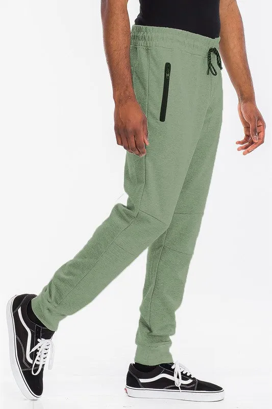 Men's Weiv Solid Heathered Jogger Pants