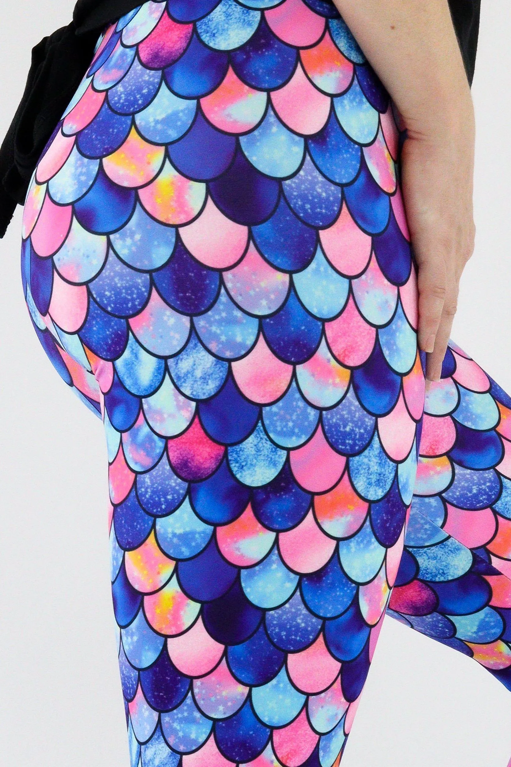 Mermaid For Each Other - Casual - Capri Leggings