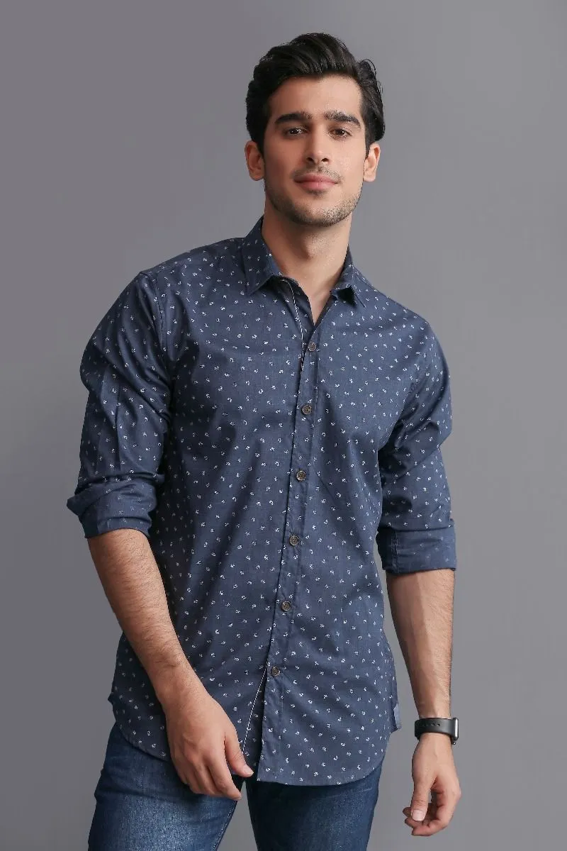 MICRO PAISLEY SHIRT