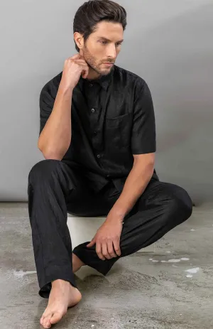 Midnight Summer | Black Co-ord Cotton Linen