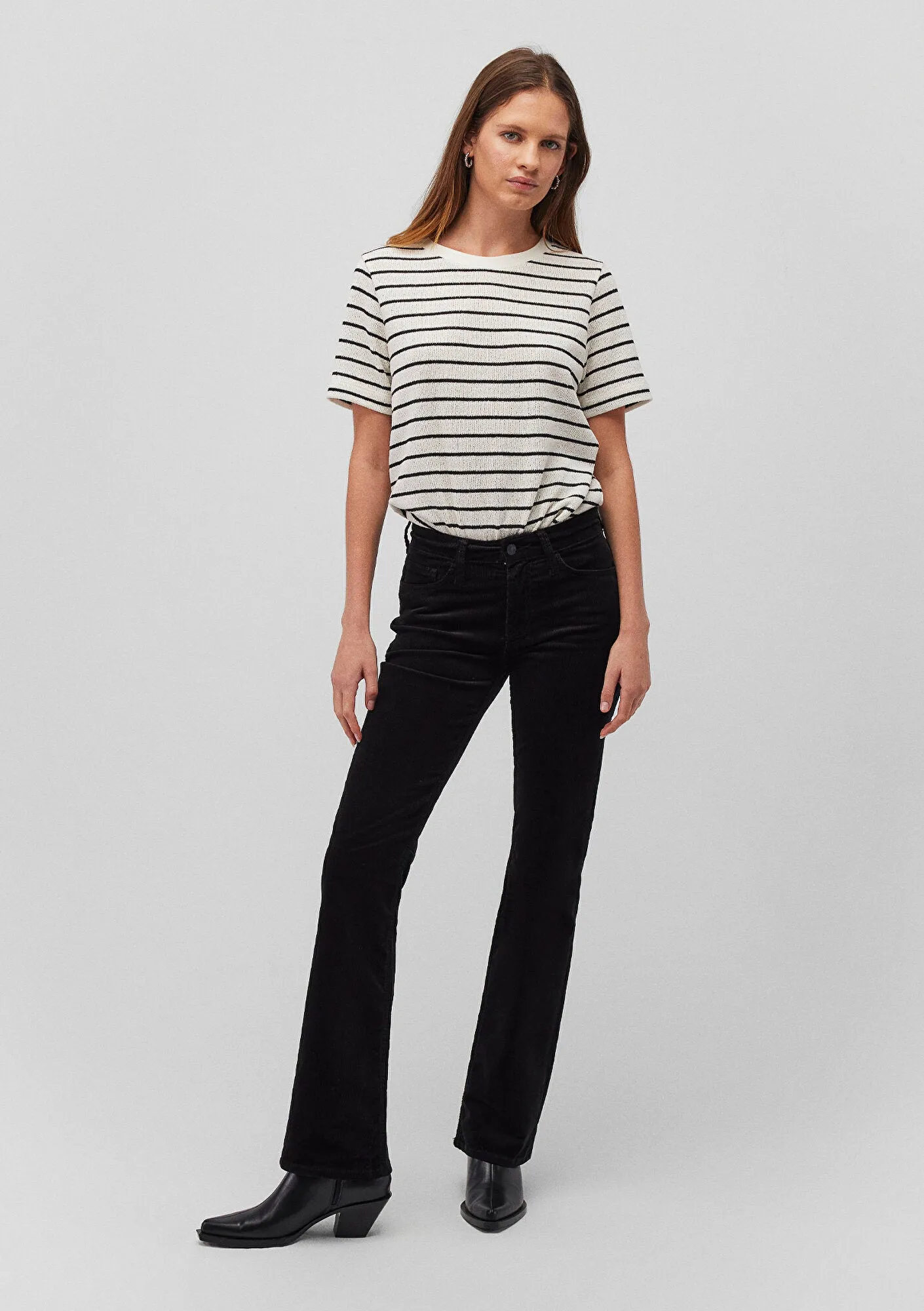Molly Black Cord Pants