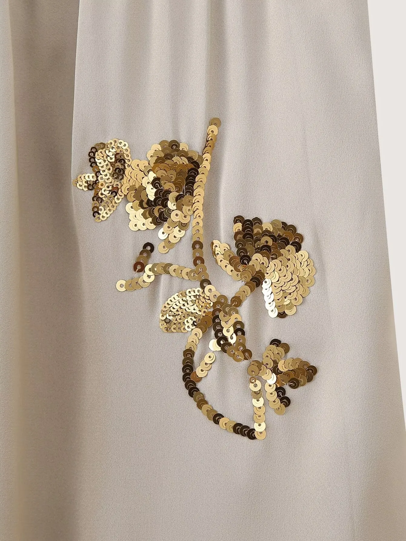 New Sequined Embroidered Loose-Fit Long Sleeve Shirt and Casual Pants Two-Piece Set S-240804-21