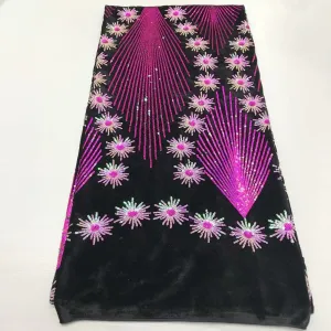 Nigerian African Wedding Silk Suede
