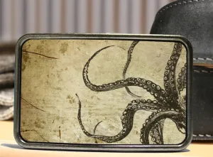 Octopus Tentacles Belt Buckle