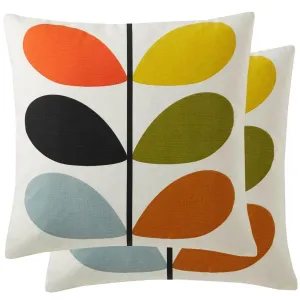 Orla Kiely Multi Stem Filled Cushion - Multi