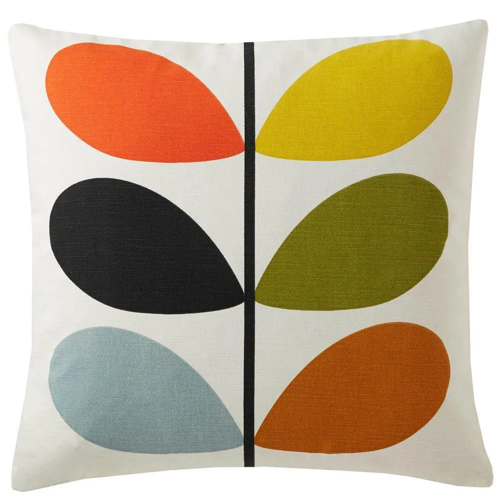 Orla Kiely Multi Stem Filled Cushion - Multi