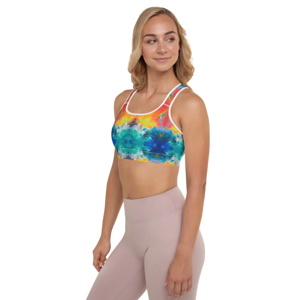 Padded Sports Bra "Chi  Chi”