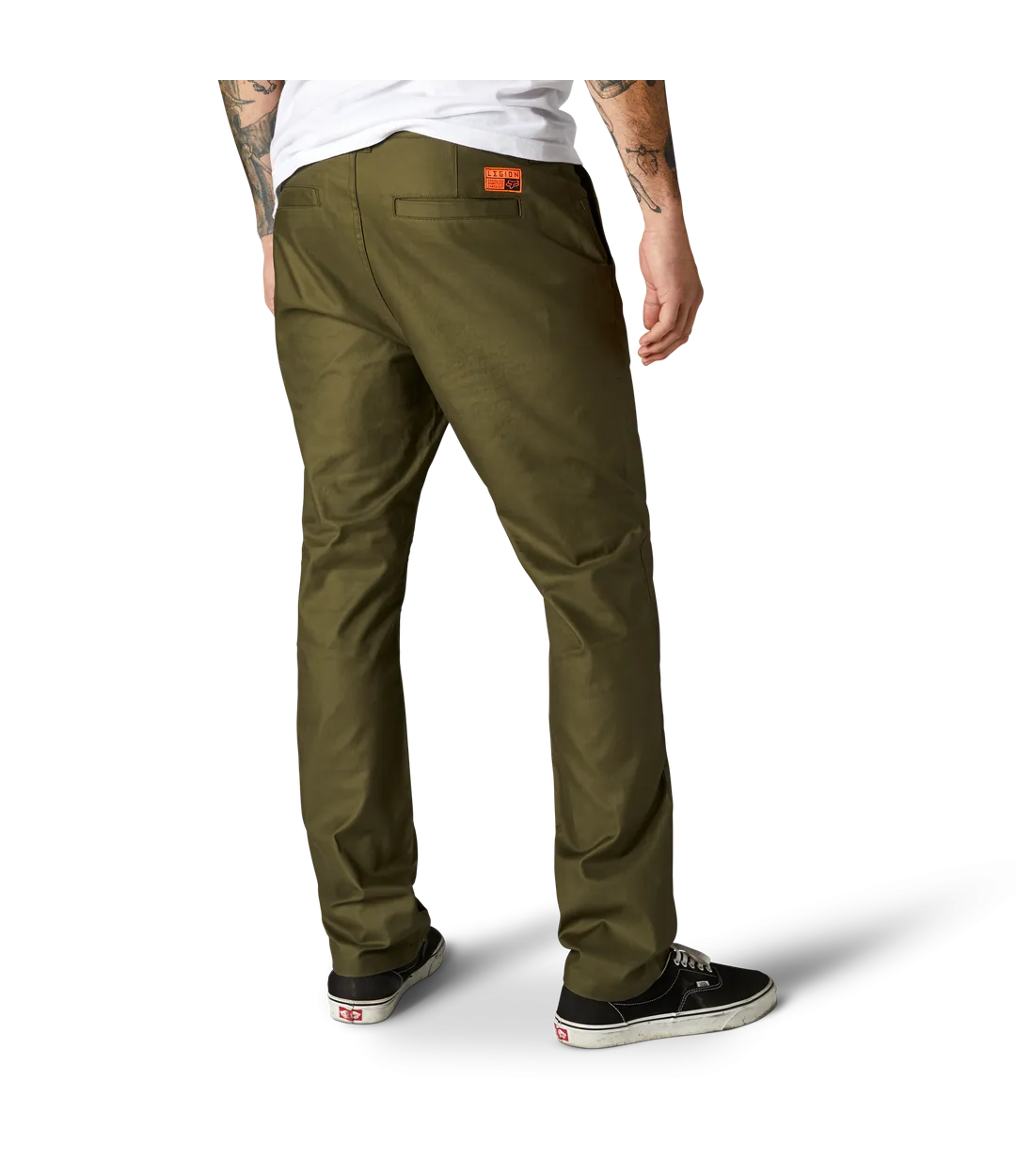 PANTALON FOX ESSEX STRETCH VERDE