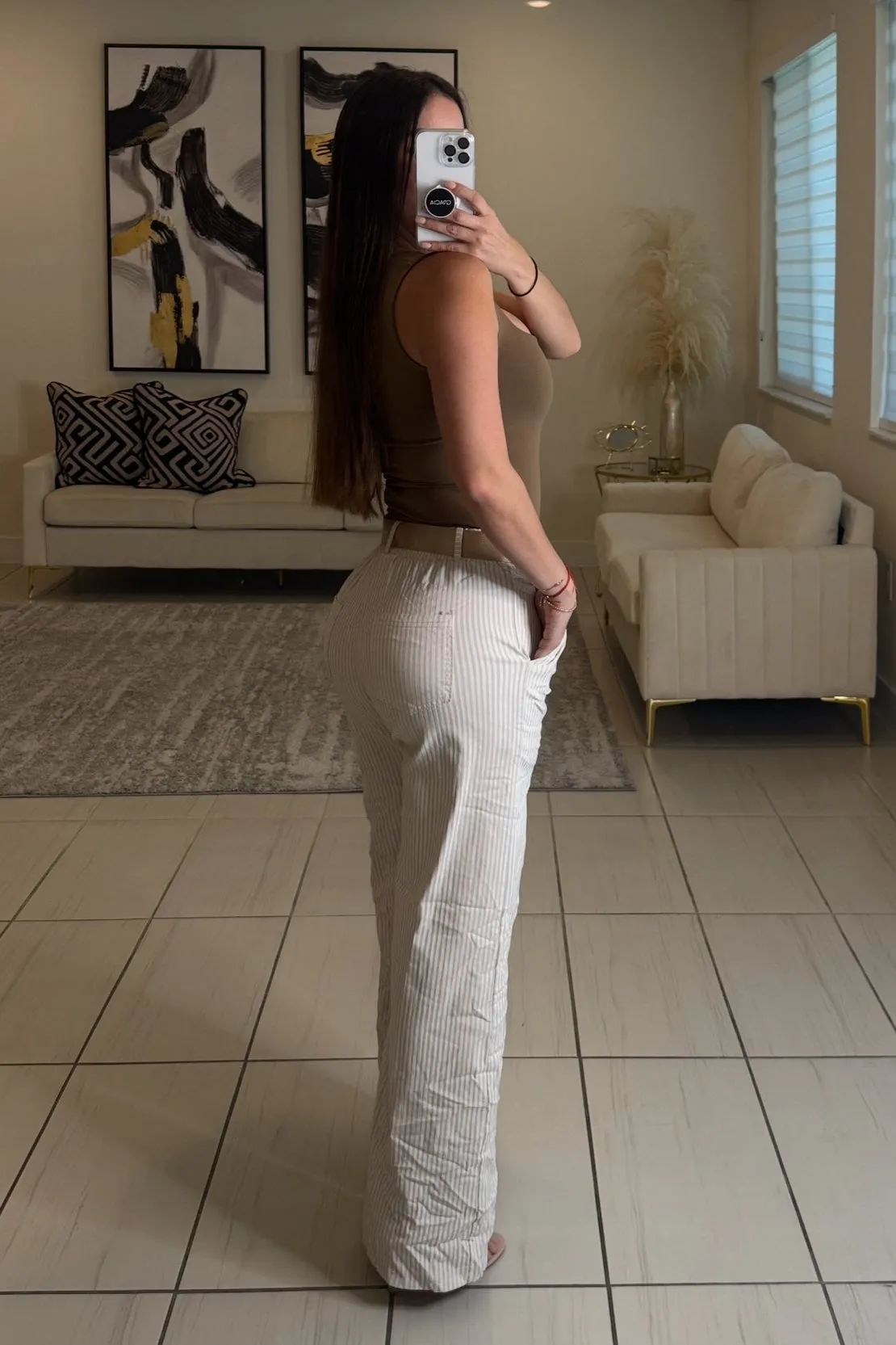Perfect Synergy Beige Pants